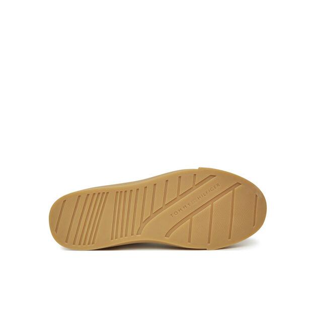 Мужские кроссовки Tommy Hilfiger Th cupset summer lth fm0fm05487 белые