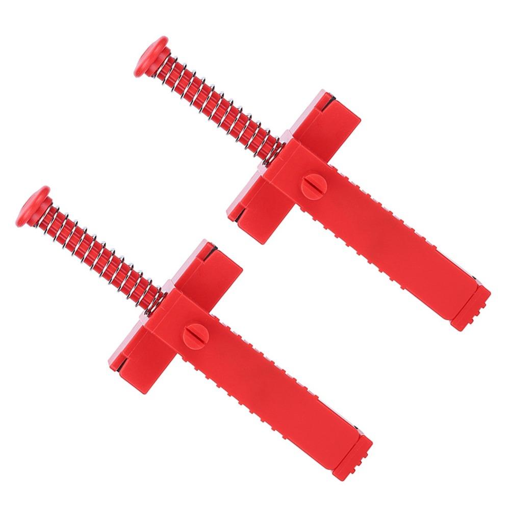 2PCS Red Brick Line Black Building Construction Fixture Durable Leveling Measuring Tool