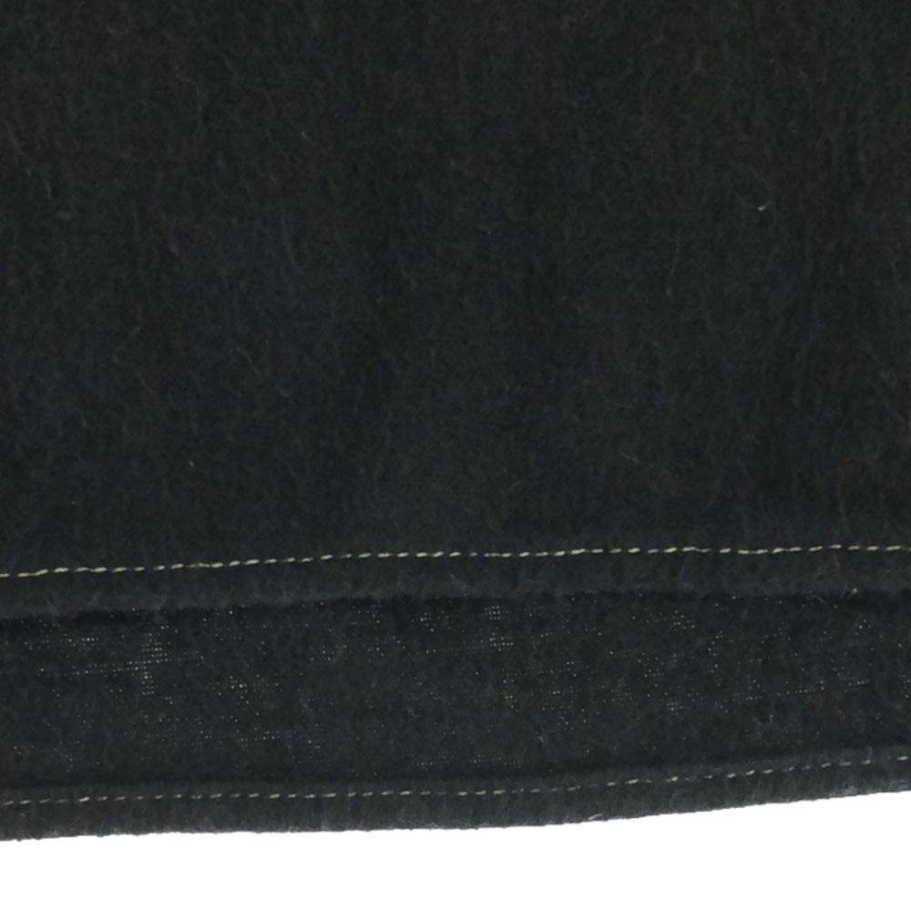 POST OVERALLS Made in USA Long sleeve Cotton shirt S black half button Men's Used