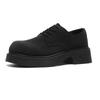 Spring and summer 2025 new leather shoes men's casual big head derby shoes matte hair stylist Japanese trendy men's shoes