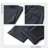 Fengxun Women's Professional Straight-Leg Suit Pants