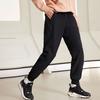 Li Ning Training Series Fitness Solid Color Logo Knitted Sports Pants Women Pants Black AYKR760-1