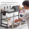 Multi-Functional Carbon Steel Dish & Knife Storage Rack