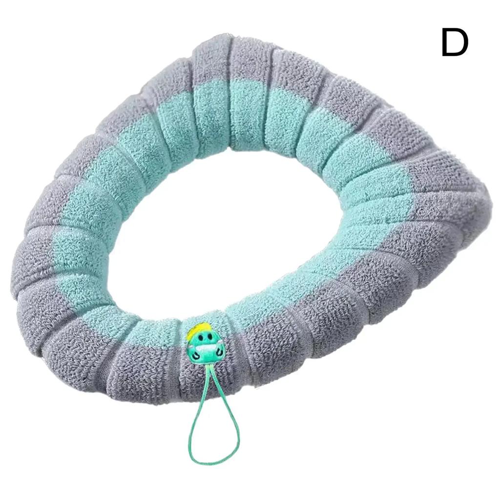 Enclosed Bathroom Accessories D/bathroom Tool Portable Toilet  Cover Disposable Mat Warmer Toilet Lid Wc Handle Cushion Home
