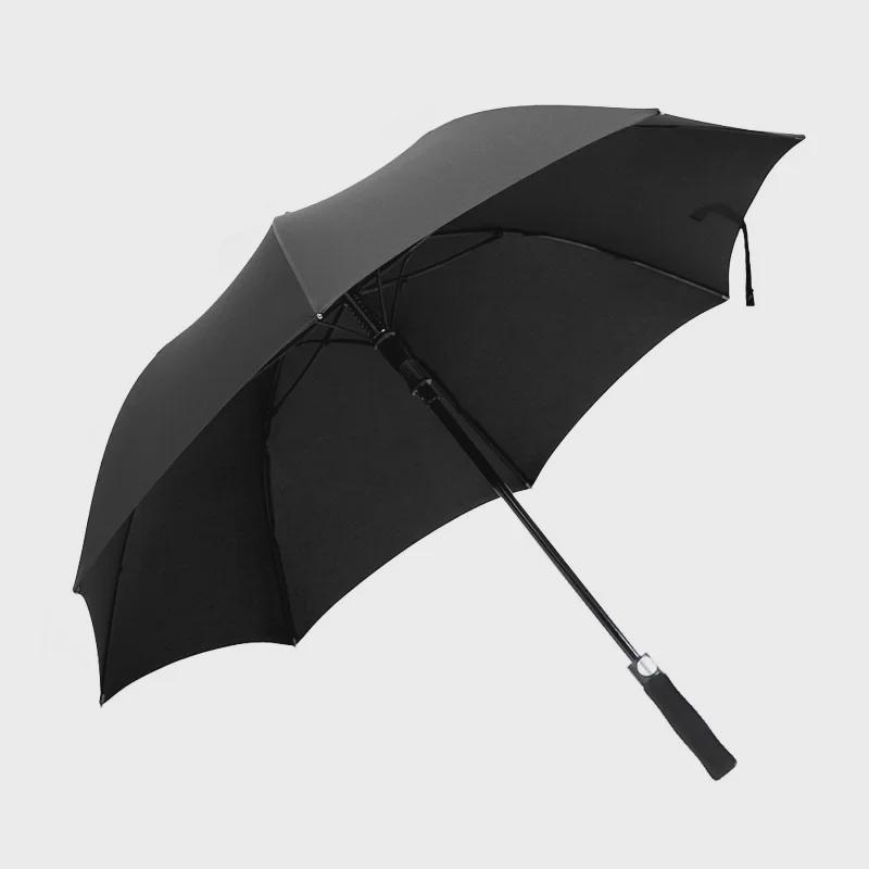 Men's Large Heavy-Duty Long Handle Golf Umbrella with Logo