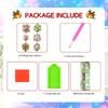 6Pcs DIY Diamond Painting Fridge Magnets Crystal Sparkling Diamond Magnets Set Diamond Painting Magnets Kit for Home Decoration