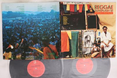 LP-skiva VARIOUS - Reggae Sunsplash '81 (En hyllning till K62037 ELEKTRA 1982 Tyskland Reggae, Ska & Dub Begagnad