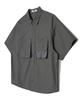 Nontaib Mesh Twin Cargo S/S Shirts (Grey)