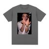 Heren Dames Mode Korte Mouw T-shirts Rapper Eminem Gebaar Grafisch T-shirt Zomer Katoen Casual T-shirts Streetwear