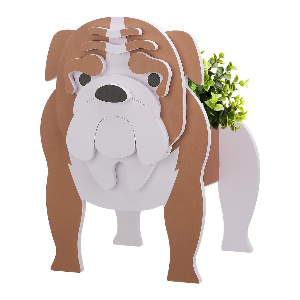 Vaso da fiori per cani Vasi da fiori giardino carino animale domestico vasi da fiori Vaso da fiori pianta Decorazioni da giardino