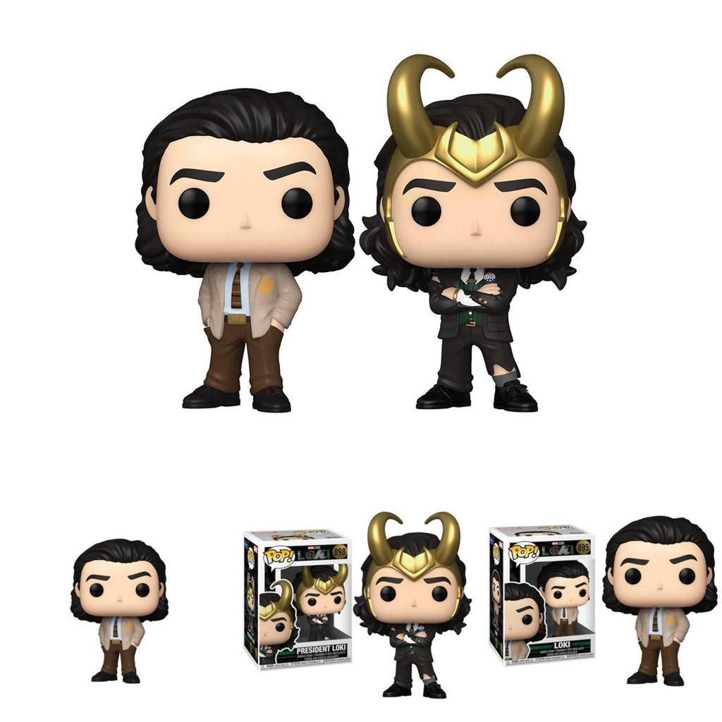 President Loki Pop Action Figure Charming Superhero Pvc Doll For Collectors