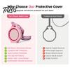 Protective Ring for Royal Pop Soft Silicone Watch Case, Lightweight Octagonal Bumper Case with Shockproof Strap Loop, Scratch-Proof Protection,