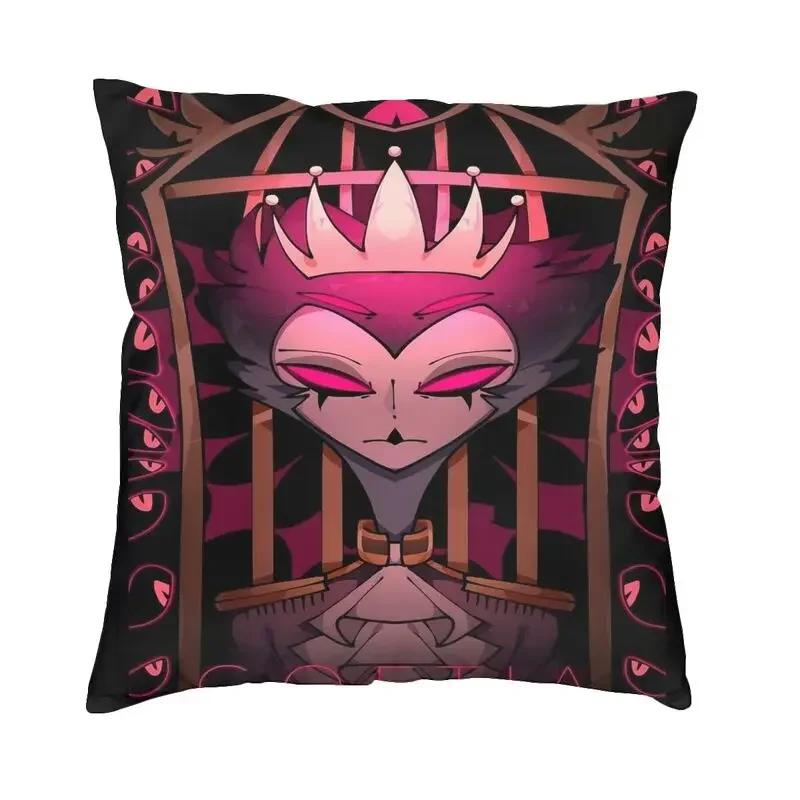 Anime Animated Movies Helluva Loona Cushion Cover Double-sided Print Throw Pillow Case for Sofa Pillowcase Home Decorative