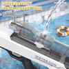 Non-Toxic Electric Water Gun Automatic Water Absorption Watergun Automatic Continuous Firing Squirt Gun Beach Outdoor Swimming Pool Toy
