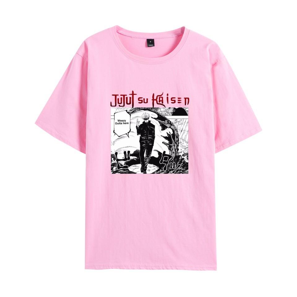 Jujutsu Kaisen T Shirt Men Short Sleeve Tee Streetwear Women T-shirt 2026 New Cartoon Clothes Tops