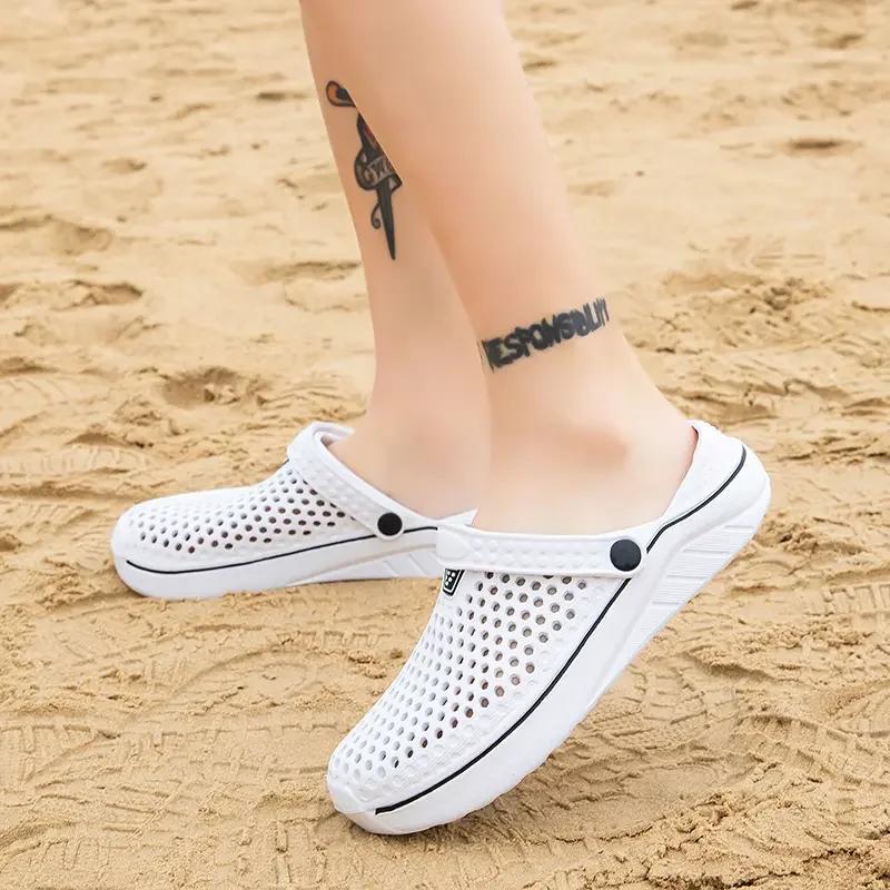 Slippers Original Women Men Brand Sandals Mujer Beach Casual Shoe EVA Yees Slidee Men Slides Summer Unisex Clogs Home Size35-46