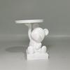 Fashion Funny Bear Storage Tray Creative Multi-functional 3D Printing Ornaments Decorations Desktop Accessory Office