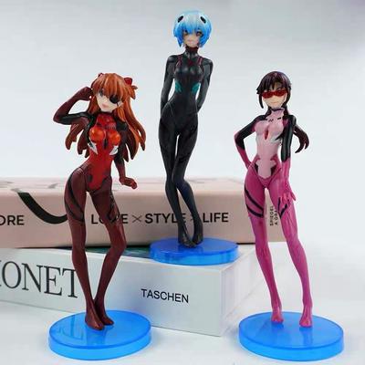 NEON GENESIS EVANGELION Anime Figure Ayanami Rei Long Hair Ver Action Figure Collectible Model Toy