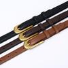 New First-Layer Pure Cowhide Women'S Belt Fashion Trend Versatile Leather Pin Buckle Casual Jeans Belt Women'S