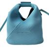 Used Maison MargielaShoulder Bag Blue canvas/leather Women