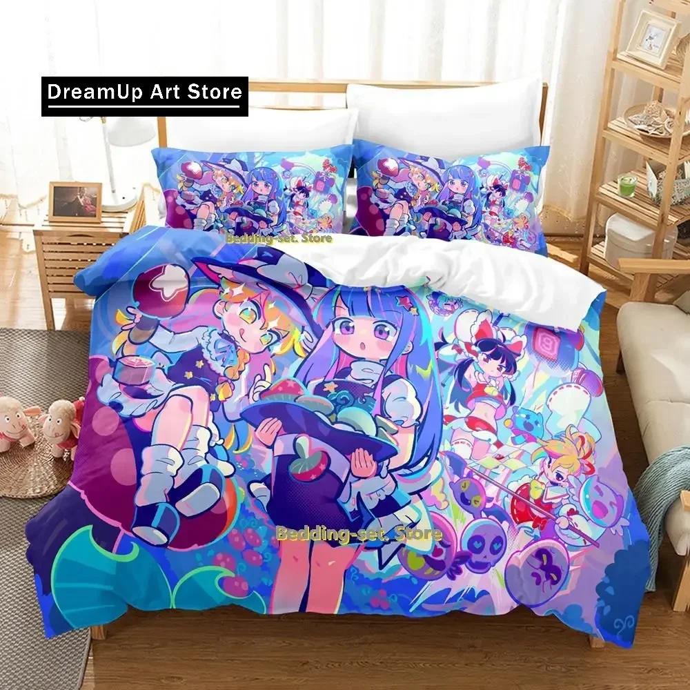 3D Print Music Game Muse Dash Bedding Set Boys Girls Single Twin Queen Full Size Duvet Cover Pillowcase Bed Adult Bedroom