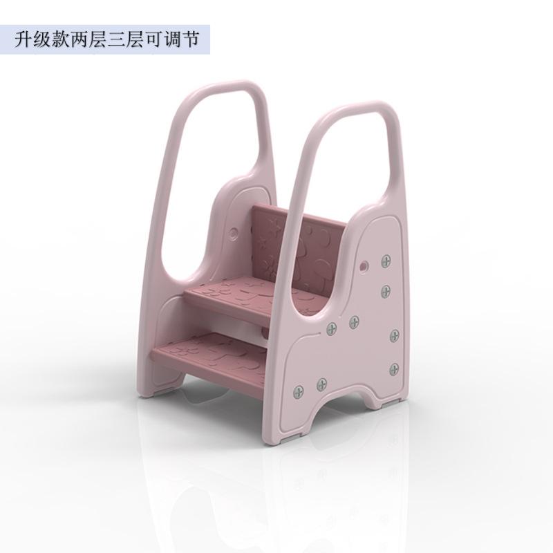 

Табурет с тремя ступеньками для кухонной стойки, книжной полки, раковины, туалета, приучения к горшку с ручками, табурет для унитаза с широкими ступеньками