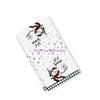 Christmas Dish Cloth Soft Absorbent Polyester Kitchen Towel With Festival Holiday Designs