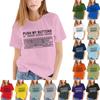 Women Girls Plus Size Print Tees Shirt Short Sleeve T Shirt Blouse Tops