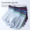 Hengyuanxiang Men's Ice Silk Mesh Boxer Briefs