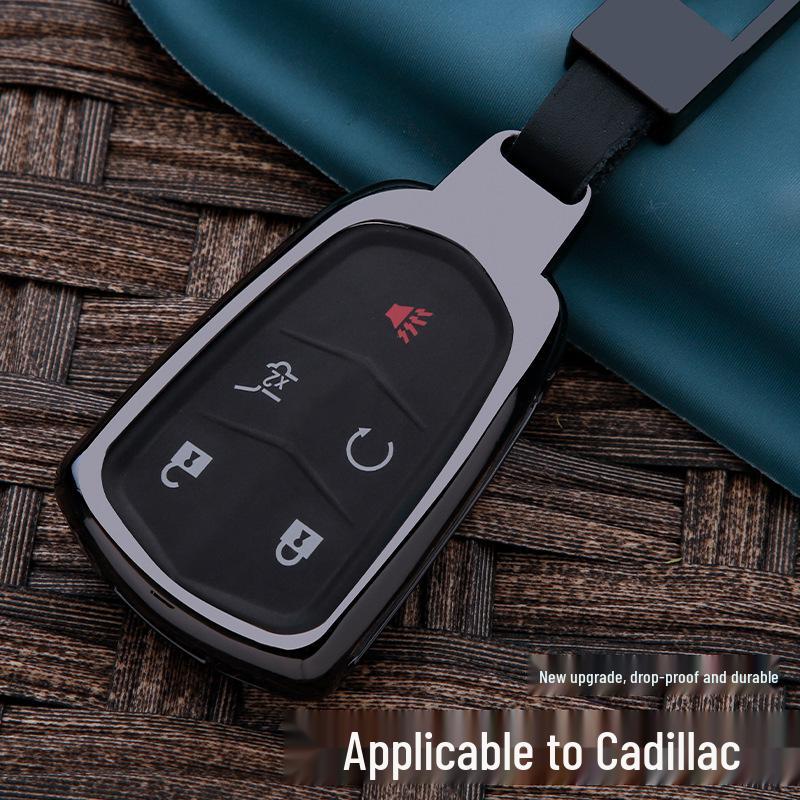 Cadillac Key Case: Fits XTS, XT5, XT6, CT6, XT4, CT4A, CT5 models.