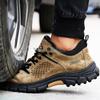 Construction Male Industrial Shoes Anti-smash Anti-puncture Work Shoes Indestructible Safety Shoes Men Steel Toe Sneakers