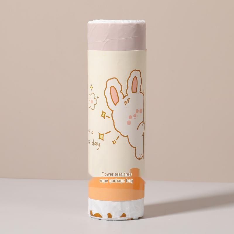 

Большие мешки для мусора с отрывным верхом и завязками - Утолщенный, износостойкий рулон для кухни, офиса и домашнего использования 45*50 cm