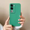 Simple Case For Vivo V40 V30 V50 V60 Lite V40SE V30SE V40E V30E Soft Liquid Silicone Anti Drop Full Protection Phone Back Covers