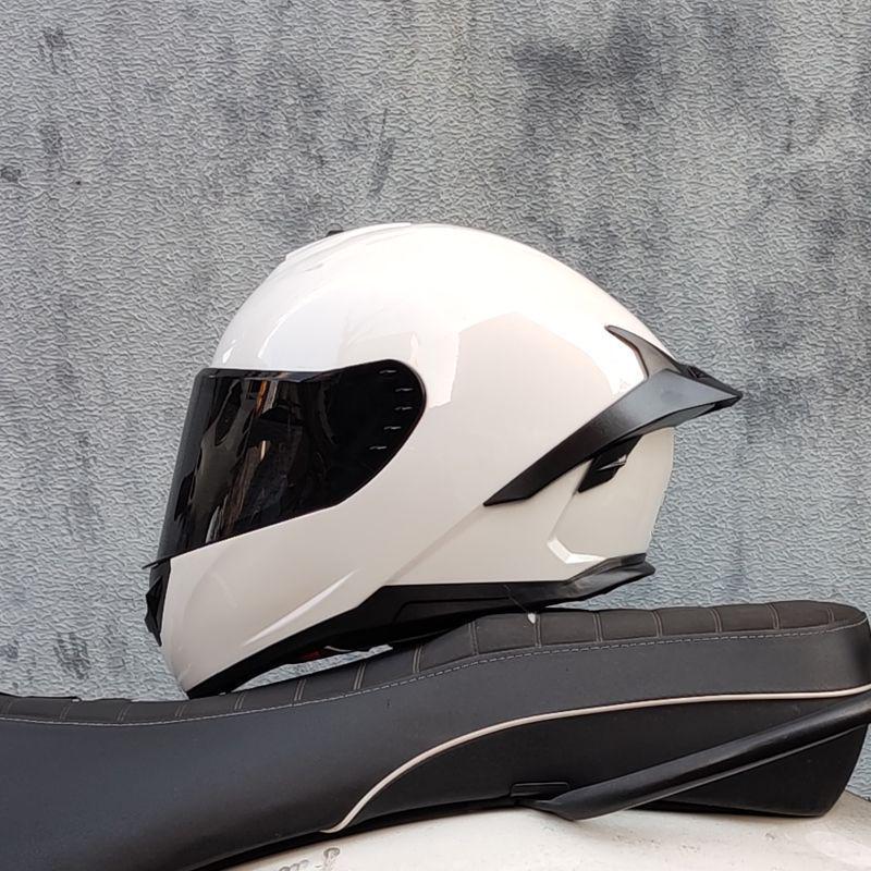 Full-Face Motorcycle Helmet with Gundam Design, Bluetooth Slot, Tail Wing, 3C Certified, for Men and Women