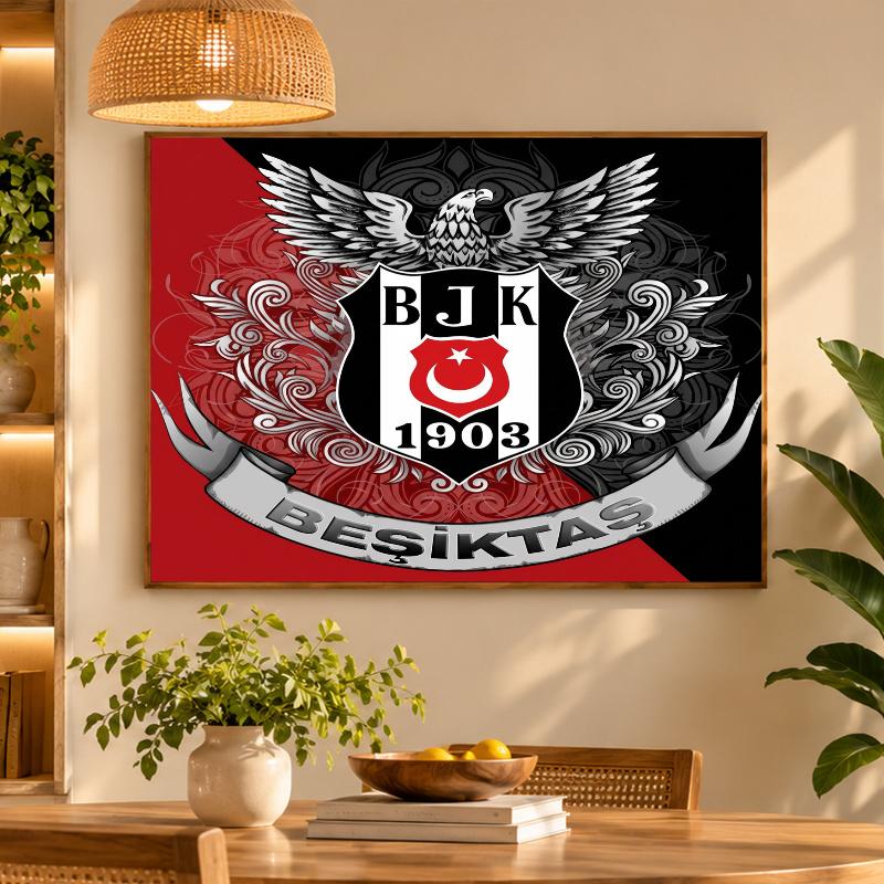 5D Diamond Painting Beşiktaş FC DIY Full Drill Diamond Art Kit Home Decoration
