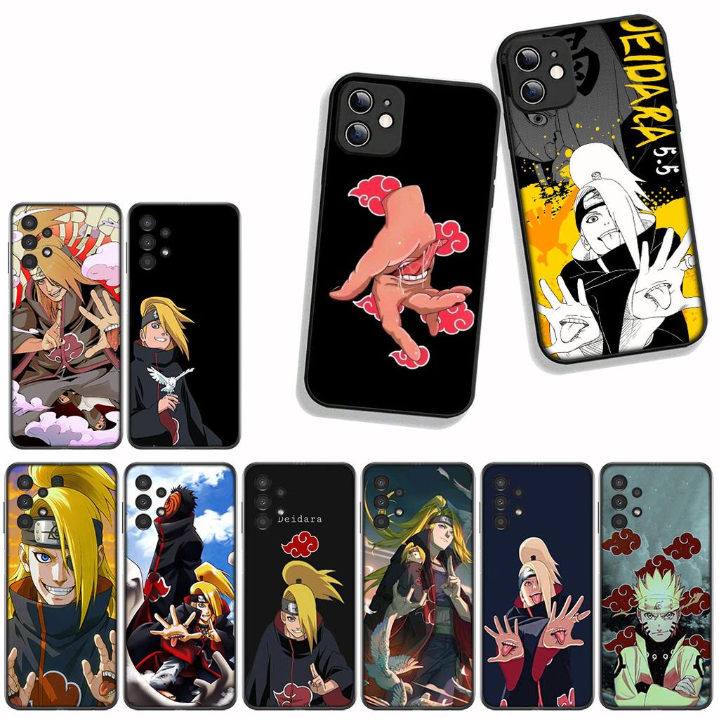 For Motorola Moto G04 G13 G14 G45 G22 G23 G20 G32 G34 G35 G64 G82 G84 G53 G60 E14 E15 E13 Case Deidara Comics Akatsuki Narutos