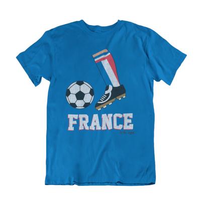 Dospělý nebo Dětský FOTBALOVÝ DRES FRANCIE Top Tričko 2024 Francouzský Euro Cup Svět