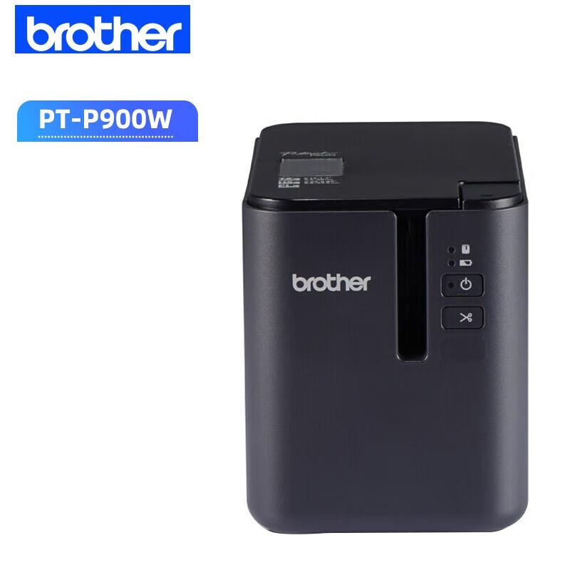 

Brother PT-P900W Wide-Format Wireless Label Printer CN plug (adapter included)