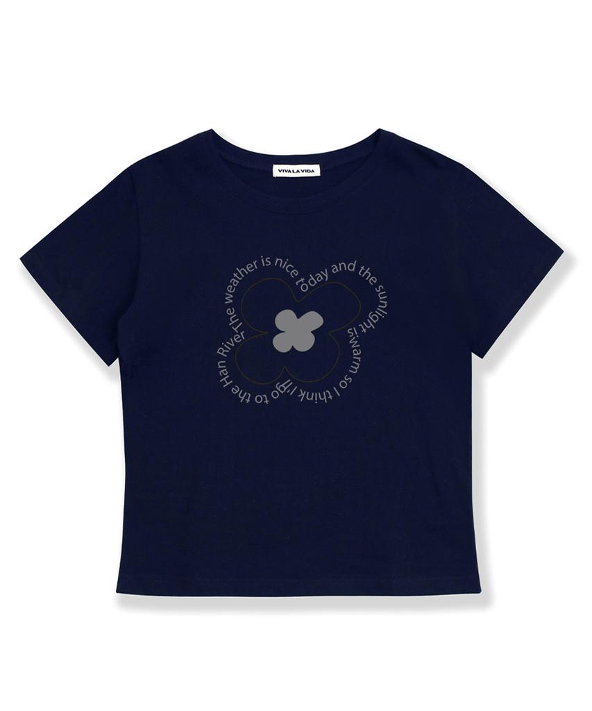 Bibalabida Shine Crop Short Sleeve T-Shirt