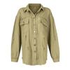 Womens Denim Jacket Button Down Shirts Distressed Frayed Coat With Pockets