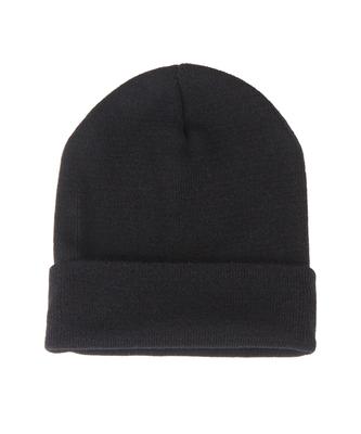 THE SHIRTS STUDIO Black Daily Unisex Long Beanie