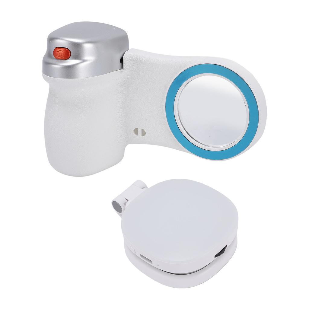 Magnetic Smartphone Grip Travel Phone Camera Grip with Removable Remote 3 Color Temperature Dimmable Fill Light for