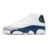 Air Jordan 13 Retro GS French Blue Παιδικά Αθλητικά Παπούτσια Λευκό Ανοιχτό-Ατσάλι-Γκρι Κόκκινο της Φωτιάς DJ3003-164