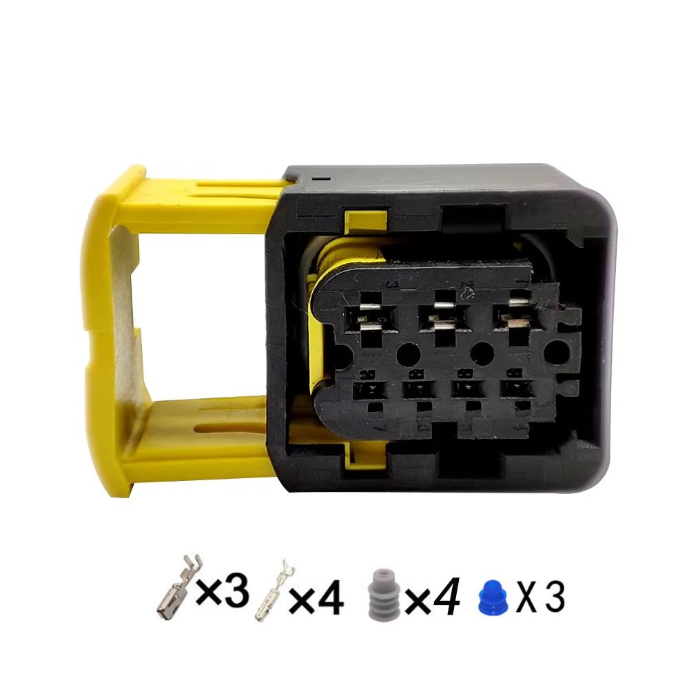 1/5/10 PCS DJ7073B-1.5 3.5-11 7Pin Automotive Connector With Wire Terminals 1-1703648-1/1-1 418480-1 1SET With Pin