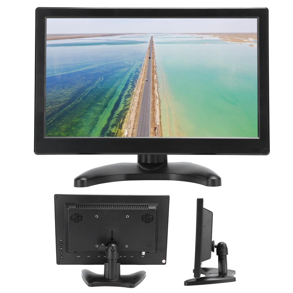 Portable Monitor Display HDMI VGA AV USB BNC Wall Mount Card Playback  11.6in