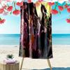 Fantasy Warriors Unite Beach Towel Beach Beach Towel for Vacation Photos Outdoor Pool Towel Absorbent Bath Towel Quickdrying Swim Towel Beach Towel