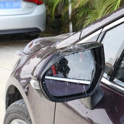 For Toyota Yaris Cross Yaris 2024 Rearview Mirror Trim Rain Eyebrow Sequin Sticker Car Styling Accessories