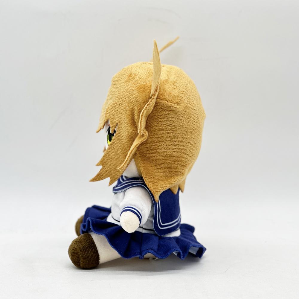 Deer Friend Nokotan Fun Cartoon Image Doll, Cute Smiling Plush Toy with Deer Antlers, Halloween Gift