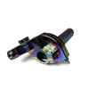 For ATV Quad Bike Motocross Moped Scooter Bike CNC Aluminum Parts 7/8" 22mm Universal Motorcycle Accelerator Throttle Twist Grip,Colorful.