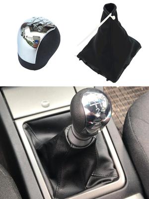 Pommeau de levier de vitesse manuel 5/6 vitesses pour voiture avec soufflet, manchette, étui à collerette pour Opel Vectra C 2002 2003 2004 2005